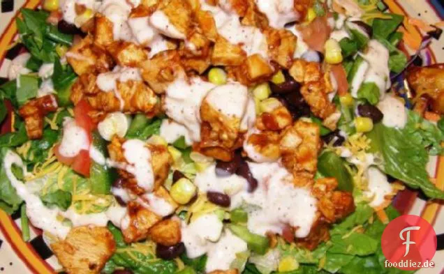 Ranchero Grill-Hähnchen-Salat