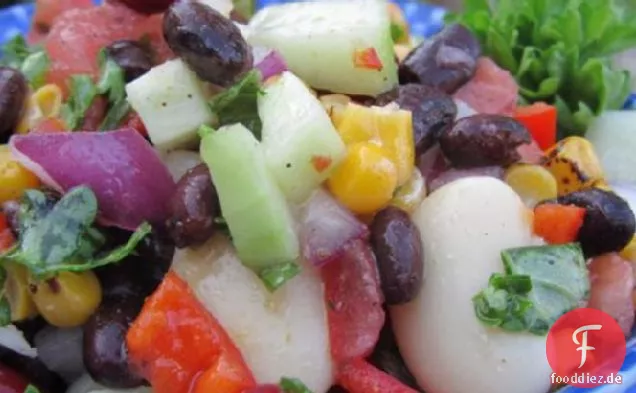 Mediterraner Drei-Bohnen-Salat