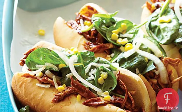 BBQ Chicken Salat Subs