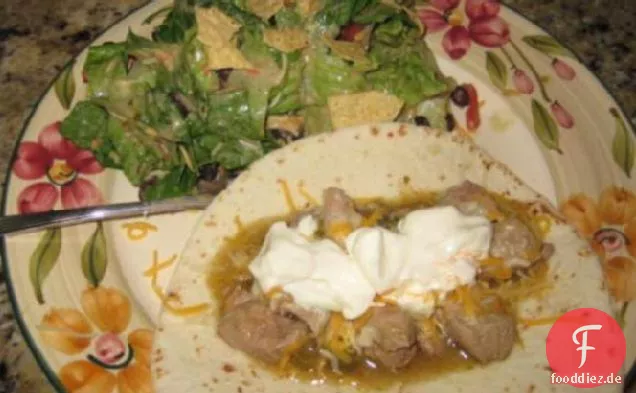 Tortilla-Salat nach mexikanischer Art