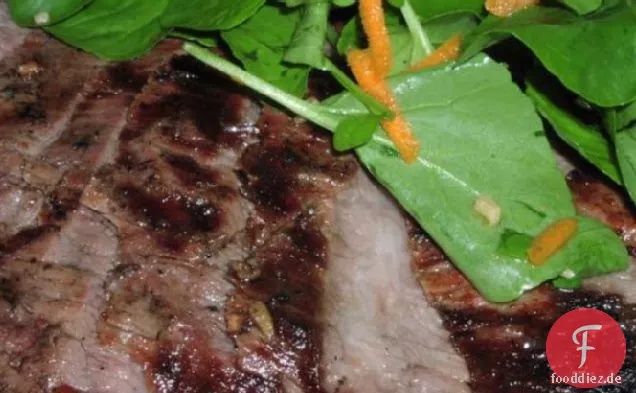 Weight Watchers koreanisches gegrilltes Flankensteak