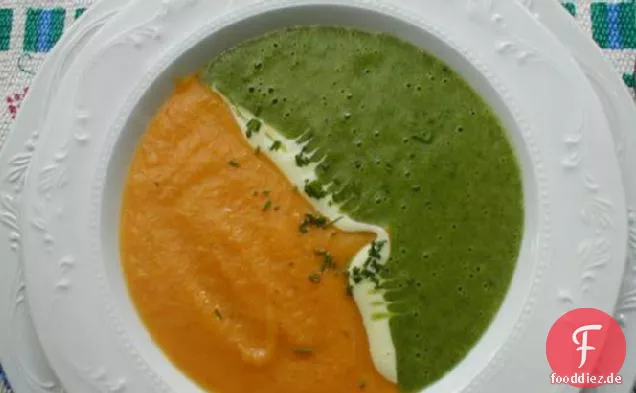 Gemusterte Suppe