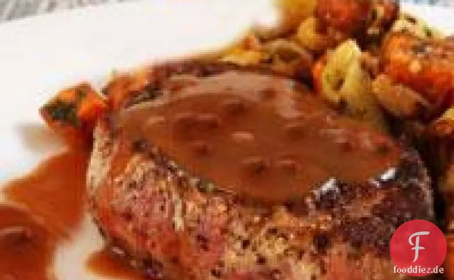 Steak au Poivre Rezept