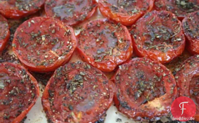 Geröstete Tomaten mit Stilton
