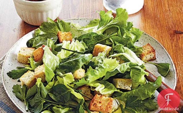 Kräuter-und-Gemüse-Salat