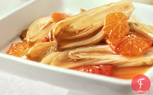 Geschmorte Endivien mit Orange
