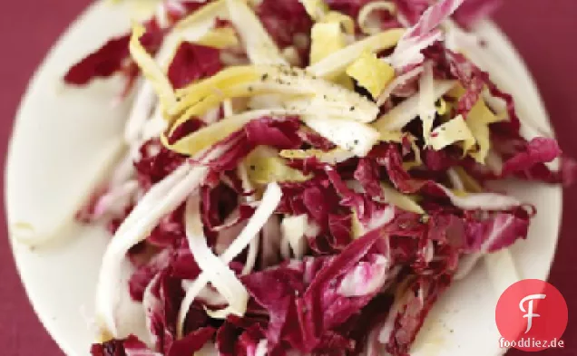 Radicchio und Endiviensalat