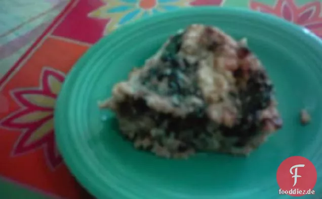 krustenlose Krabben-Quiche