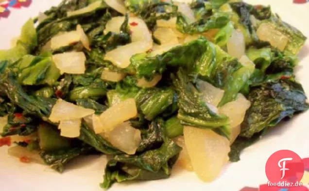 Escarole Italienischen Stil