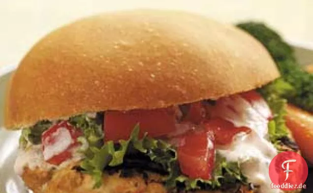 Mexikanisch inspirierte Truthahn Burger