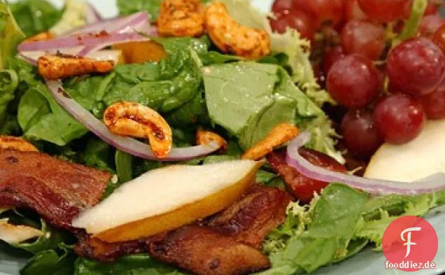 Spinat-Birnen-Salat