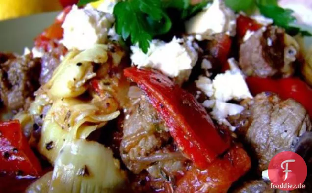 Griechisches Lamm mit Gemüse