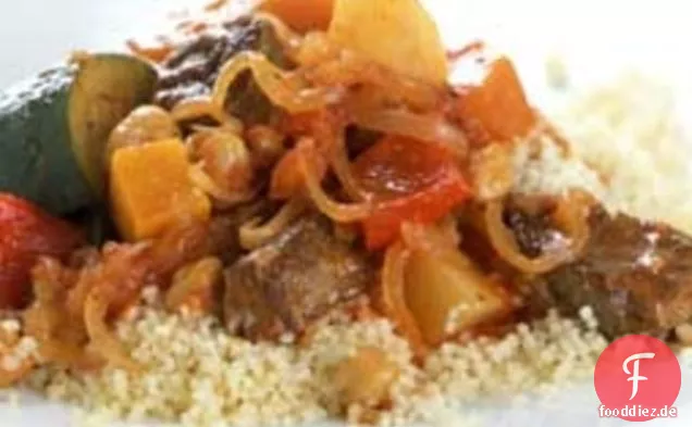 Couscous mit Lammeintopf