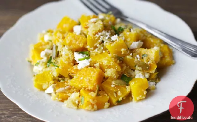 Goldener Rüben-Quinoa-Salat