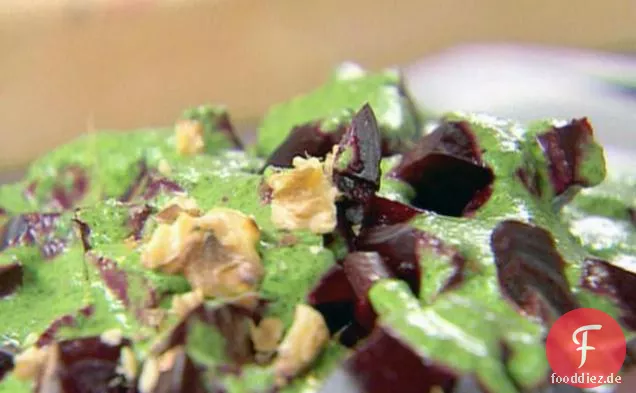 Rübensalat mit Brunnenkresse Nieselregen