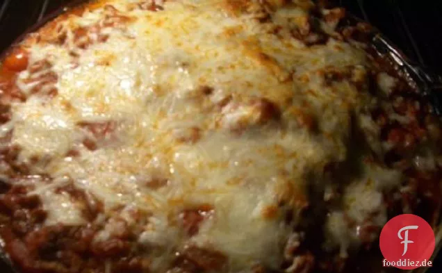 Lamm und Polenta-Lasagne