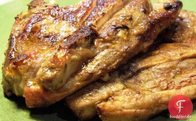Es ist Lamm, das du mit einem Löffel essen kannst