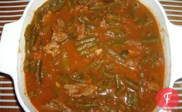 Grüner Bohneneintopf (arabisches Rezept)