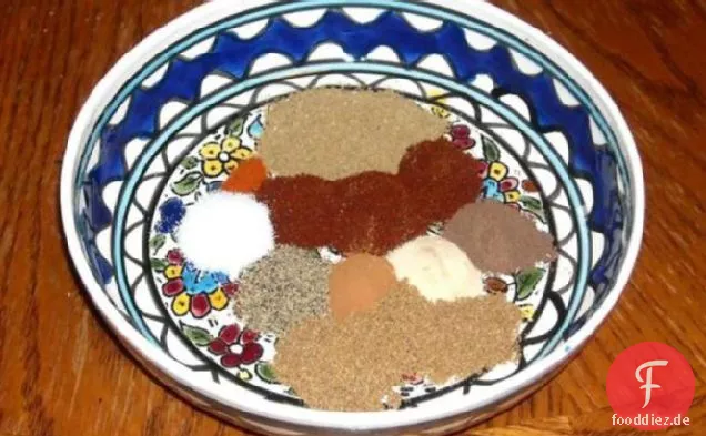 Marokkanische Gewürz Reiben (Für Lamm & Andere Fleisch)