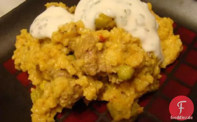 Korma-Curry Lamm-Pilaw