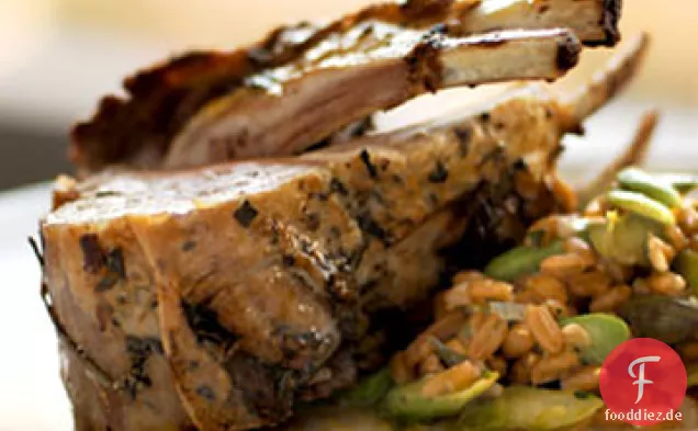 Gebratenes Rack Lamm Rezept