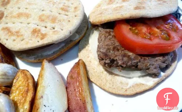 Saftige Lammburger