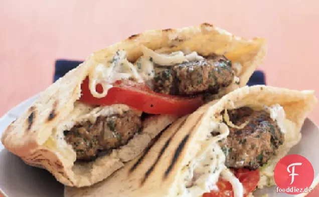Mini Griechische Lamm Burger