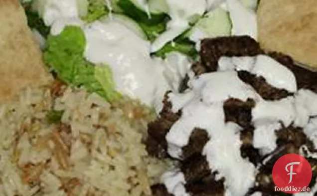Traditionelle Gyro-Fleisch