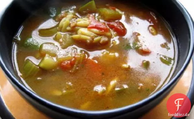 Marokkanische Gemüsesuppe (Chorba)