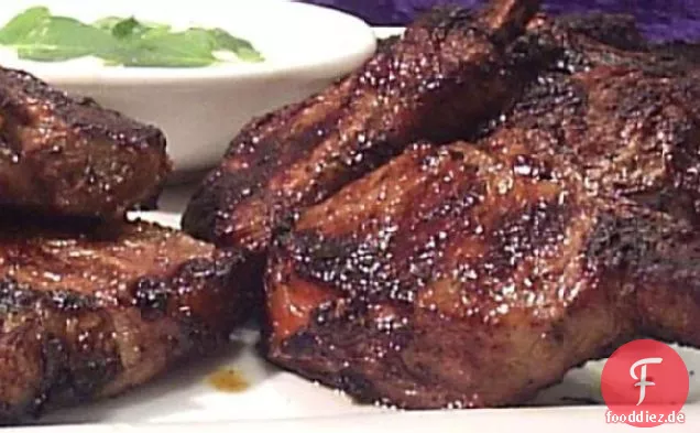 Lammspieße mit Joghurtsauce