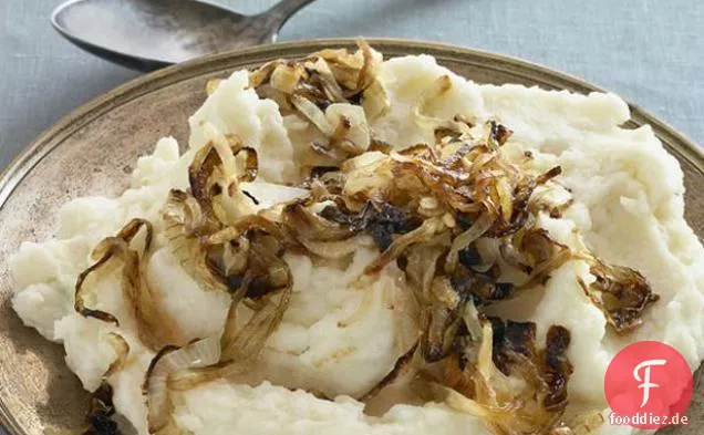 Colorado Lamm und karamellisierte Zwiebel Maische mit Lamm Fenchel Essenz