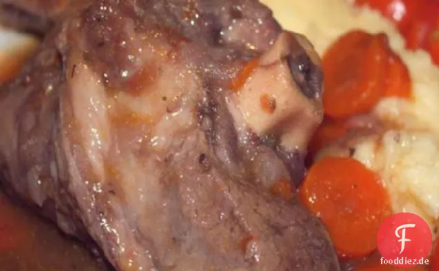 Geschmorte Lammschenkel - Schnellkochtopf Rezept
