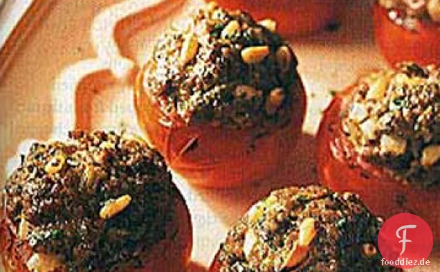 Lamm-gefüllte Tomaten, nahöstliche Art