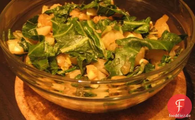 Sautierten Bok Choy