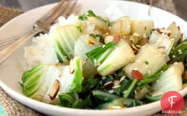 Bok Choy Rühren Braten