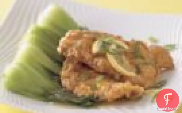 Zitronenhähnchen mit Bok Choy