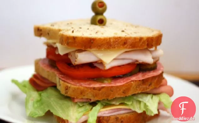 Abendessen heute Abend: Das Dagwood Sandwich