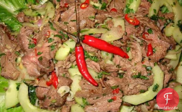 Yum Nua - Thailändischer Rindfleischsalat