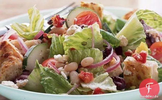 Pizza-Panzanella-Salat