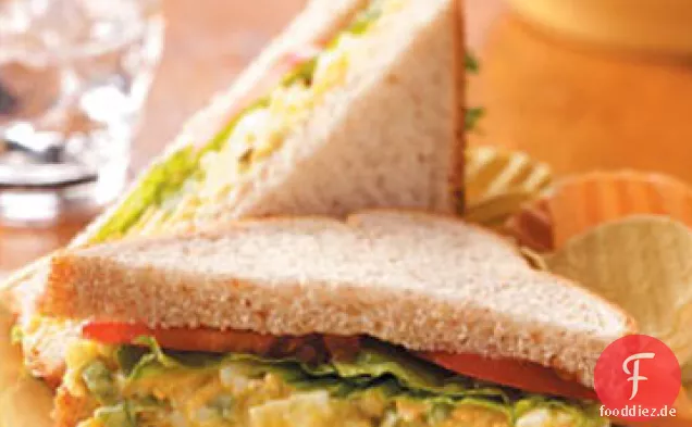 Eiersalat Sandwiches Rezept