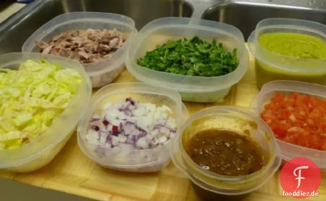 Jack Crevalle (oder andere Fische) Fisch Tacos