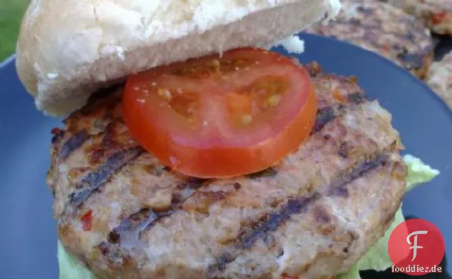 Sommer Cheesy Türkei Burger