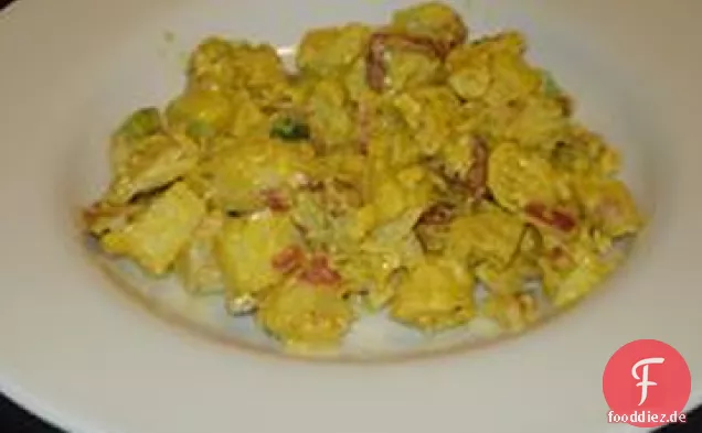 Hühnchen-Curry-Salat
