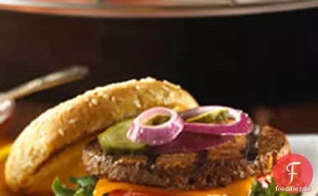 Klassische amerikanische Burger