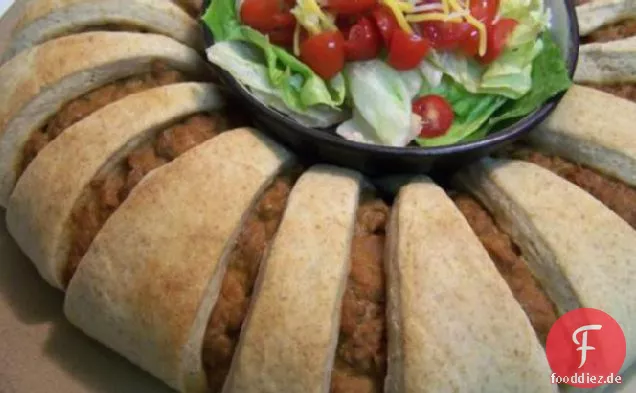 Hausgemachte Taco Ring
