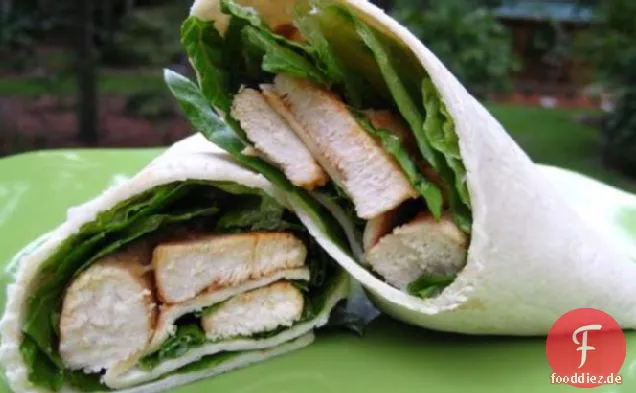 Würzige Buffalo Chicken Wraps