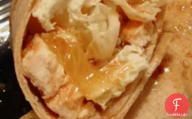 Würzige Orangen-Sesam-Hühnchen-Sandwiches