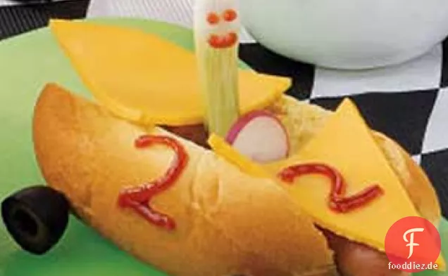 Hot Dog Rennen Autos