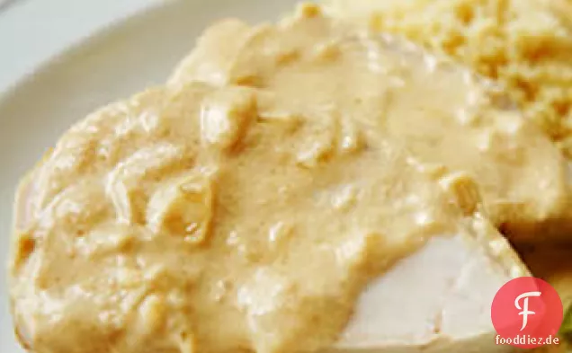 Schweinefilet mit Dijon-Marsala-Sauce