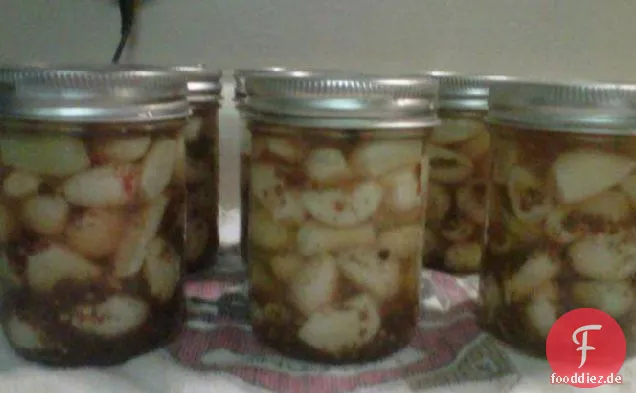 Eingelegter Knoblauch